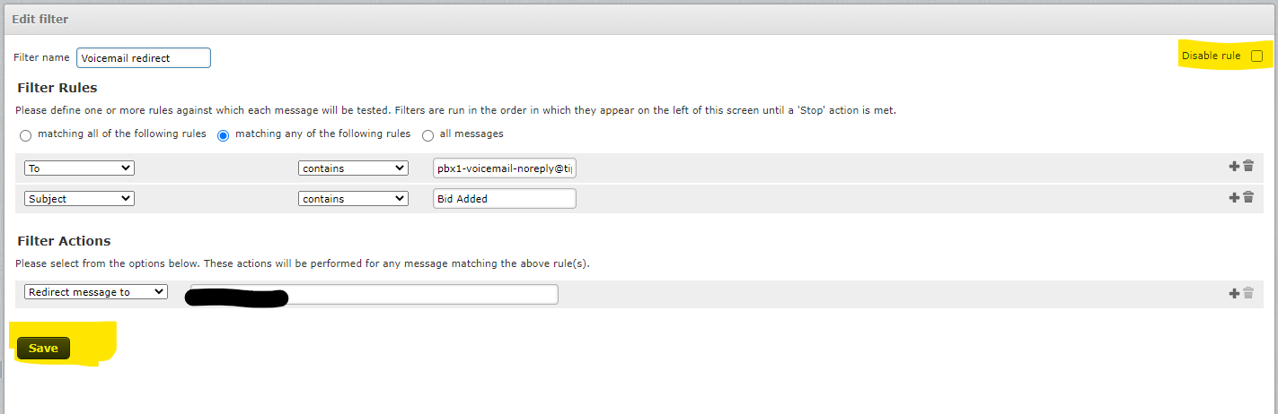 Webmail - Voicemail Redirect Editing.png